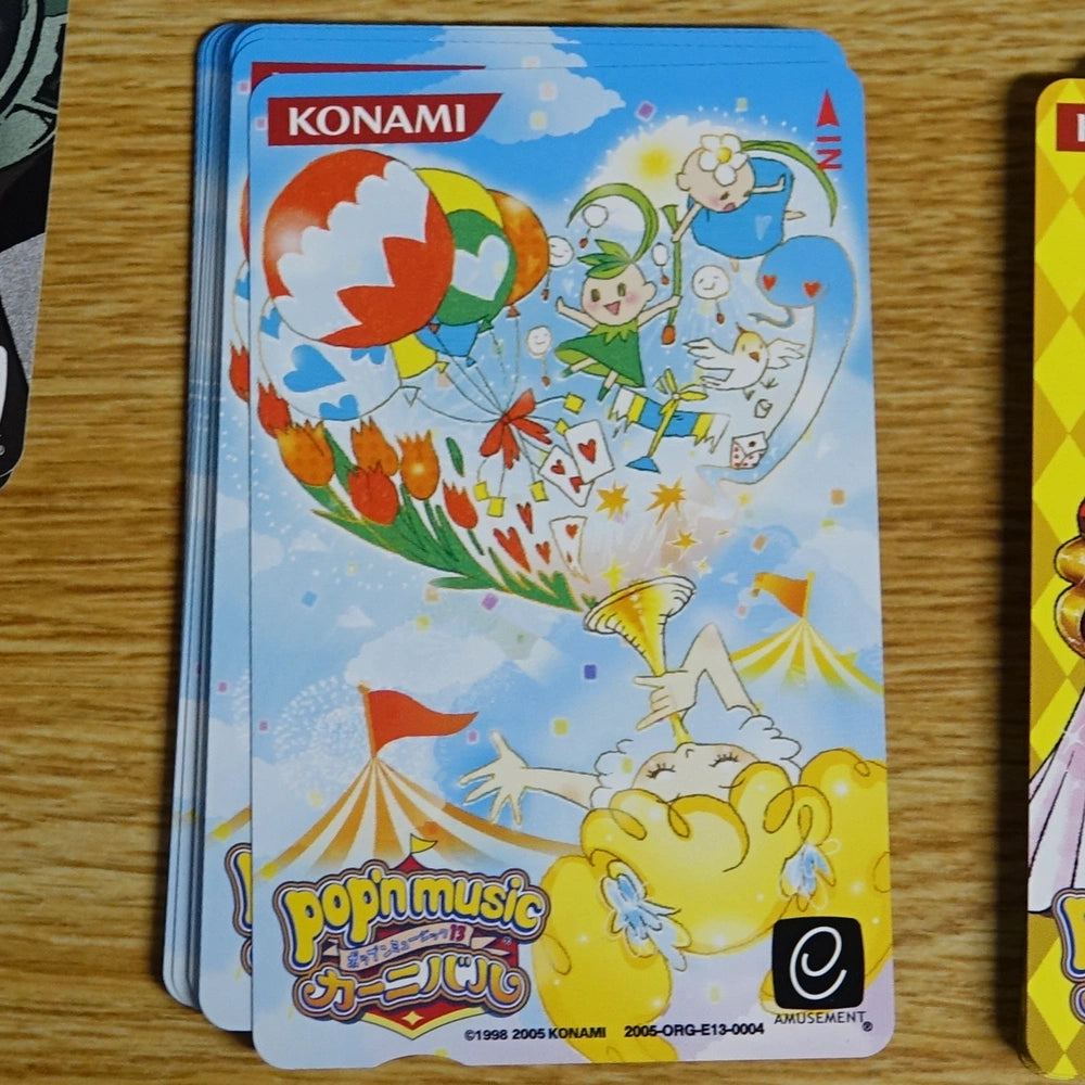 pop'n music 13 Carnival Collectible Cards