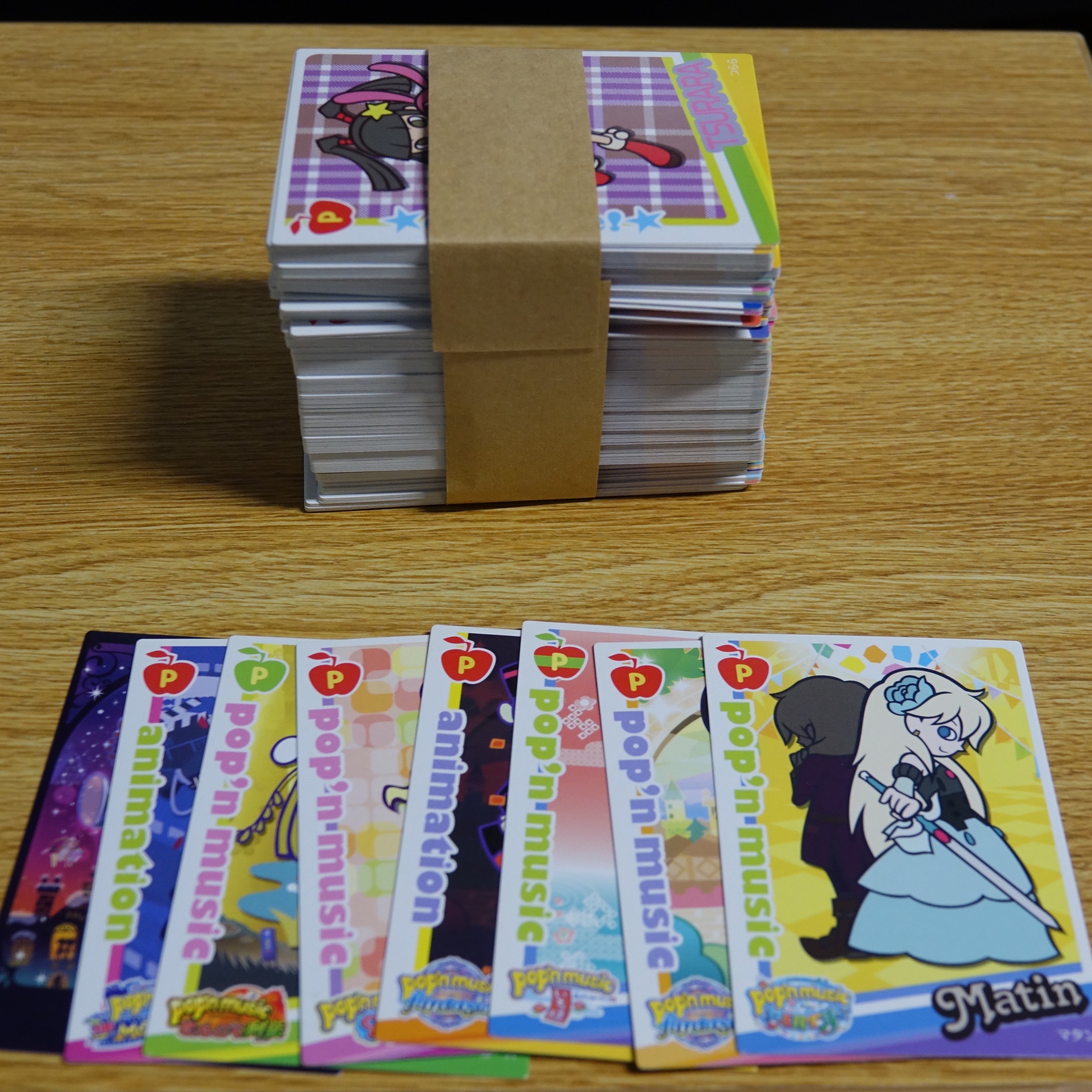 pop'n music 21 Sunny Park Trading Cards (5x Random Set)